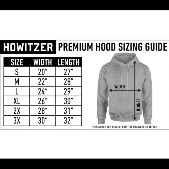 Howitzer Style Men's Hoodie DEFEND FREEDOM Heavyweight Military Grunt MFG - Picture 5 of 11